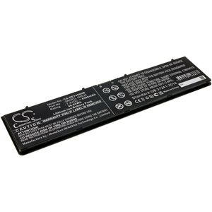 DELL kannettavan tietokoneen Latitude E7250 / Latitude E7440 yhteensopiva akku 6300mAh