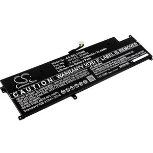 DELL Latitude 13 7370 akku 4400mAh