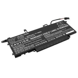 DELL kannettavan tietokoneen Latitude 14 9410 2-in-1 / Latitude 14 9410 YTK3W yhteensopiva akku 6800mAh
