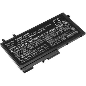 DELL kannettavan tietokoneen Inspiron 7591 2-in-1 / Latitude 5400 yhteensopiva akku 3500mAh
