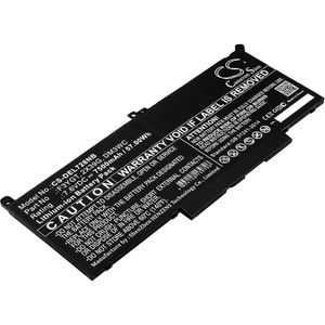 DELL Latitude 12 7000, Latitude 12 7290, Latitude 13 7000 7390 akku 7500mAh