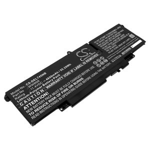 DELL kannettavan tietokoneen Latitude 7450 / Latitude 7640 yhteensopiva akku 4850mAh
