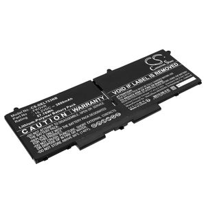 DELL kannettavan tietokoneen Latitude 5330 / Latitude 7530 yhteensopiva akku 3800mAh