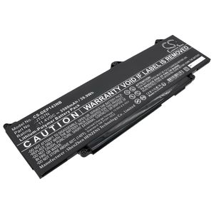 DELL kannettavan tietokoneen Latitude 13 5340 / Latitude 14 3440 DDR4 yhteensopiva akku 3500mAh