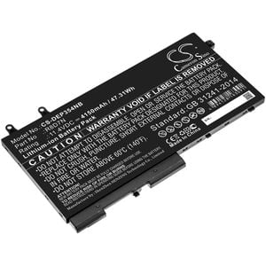 DELL kannettavan tietokoneen Inspiron 7506 / Inspiron 7591 yhteensopiva akku 4150mAh