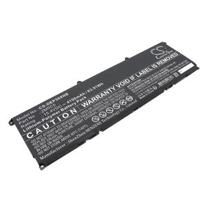 DELL kannettavan tietokoneen Precision 5680 yhteensopiva akku 4150mAh