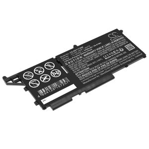 DELL kannettavan tietokoneen Latitude 13 7330 / Latitude 7330 Rugged Extreme yhteensopiva akku 3450mAh