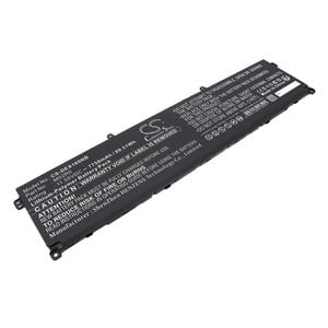 DELL kannettavan tietokoneen Alienware X16 / Alienware X16 R1 yhteensopiva akku 7750mAh