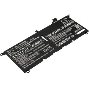 DELL XPS 13 2018, XPS 13 9370, XPS 13 9370 FHD i5 akku 6300mAh