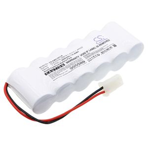 Lithonia hätävalaistus LV S W R 120/277 ELN UM yhteensopiva akku 2000mAh