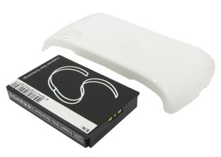SonyEricsson Xperia Play tehoakku erillisellä laajennetulla valkoisella takakannella 2600 mAh