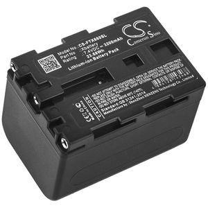 Fluke TiX1000, TiX620, TiX640 akku 3200mAh