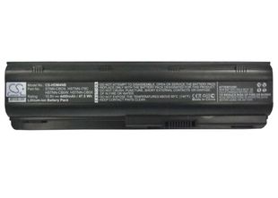 HP / Compaq G62, G42, dm4, dv6 akku 4400 mAh musta