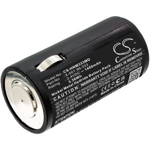 Heine lääketieteellisen laitteen Old S2Z handles yhteensopiva akku 1400mAh