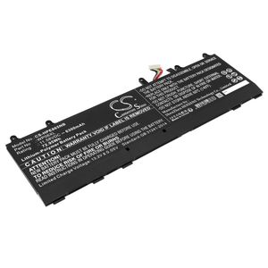 HP kannettavan tietokoneen Elitebook 865 G9 6H724UT / ZBook Firefly 16 G9-6B897EA yhteensopiva akku 6300mAh