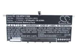 HP Spectre 13-3000, Spectre 13t-3000, TPN-F111 akku 6750 mAh