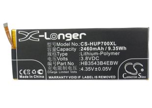 Huawei Ascend P7, Ascend P7-L00, Ascend P7-L05 akku 2460 mAh