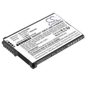 Dolphin viivakoodinlukijan 70e / 75e yhteensopiva akku 1600mAh