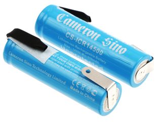 Cameron Sino 14500 Li-ion Akku juotoskorvakkeilla 2kpl 700mAh