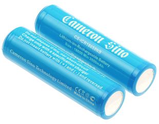 Cameron Sino / Samsung 18650 Li-ion Akku 2kpl 2600mAh