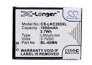 LG C395, C395C, Xpression C395 akku 1000 mAh