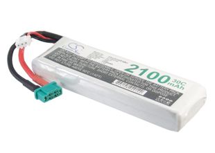 Li-Po akku, 2100mAh, 7,4V, Mini Tamiya