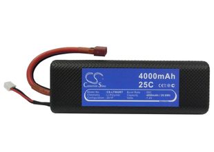 Li-Po Akku, 4000 mAh 7,4V 25C