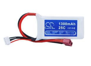 Li-Po Akku, 1300 mAh 11,1V 25C