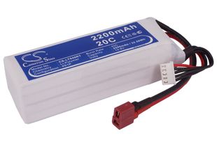 RC radio-ohjattavan CS-LT940RT yhteensopiva akku 2200mAh