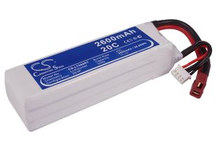 Li-Po Akku, 2600 mAh 11,1V 20C