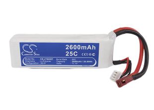 Li-Po Akku, 2600 mAh 11,1V 25C