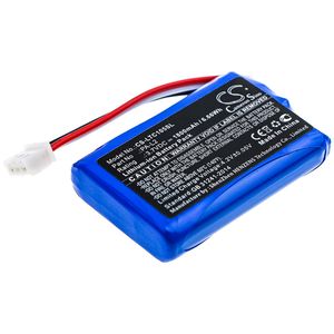 Labotect tutkimuslaitteen InControl 1050 yhteensopiva akku 1800mAh