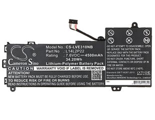 Lenovo E31, E31-70, E31-70-80KX0007GE akku 4500 mAh