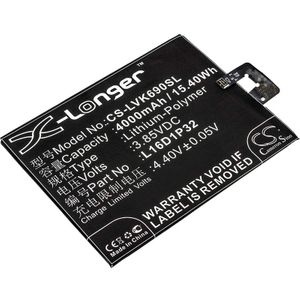 Lenovo PB2-670N, PB2-690N, Phab 2 akku 4000mAh