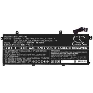 Lenovo ThinkPad T490 / P43s akku 4250mAh