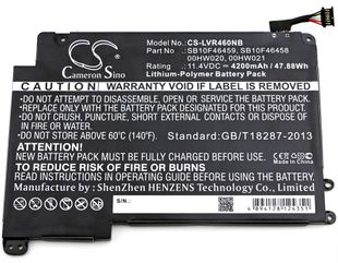 Lenovo ThinkPad Yoga 460 akku 4200mAh