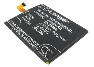 Lenovo S860 akku 4000 mAh