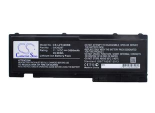 Lenovo ThinkPad T420s, Thinkpad T420s 4171-A13, ThinkPad T420si akku 3600 mAh