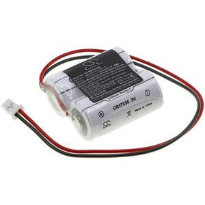 Mitsubishi PLC-laitteiden MR-BAT6V1SET-A / MR-J4 WK17 yhteensopiva akku 1350mAh