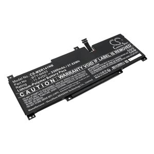 MSI kannettavan tietokoneen Modern 14 B11MOU-861IN / Modern 14 B11MOU-1064XES yhteensopiva akku 3300mAh