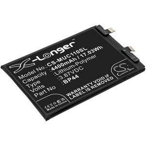 Xiaomi älypuhelinten CC11 / Civi 5G yhteensopiva akku 4400mAh
