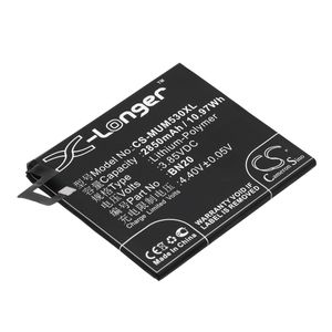 Xiaomi älypuhelinten 5C ( China Version ) / Meri ( China Version ) yhteensopiva akku 2850mAh