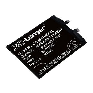 Xiaomi älypuhelinten 12 Pro / 2201122C yhteensopiva akku 4600mAh