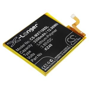 Motorola älypuhelinten Moto Z4 / XT1980-3 yhteensopiva akku 3350mAh