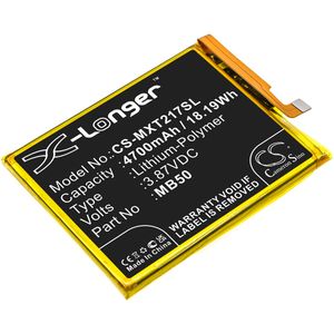 Motorola älypuhelinten Moto Edge S30 / Moto Edge S30 5G 2021 yhteensopiva akku 4700mAh