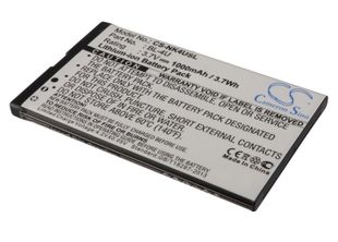 Nokia BL-4U yhteensopiva akku 1000 mAh