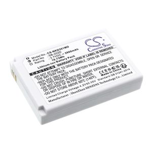 Nihon Kohden lääketieteellisen laitteen CardioAir ECG-2010 yhteensopiva akku 2900mAh