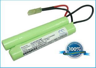 RC / airsoft akku, 1500 mAh, 9,6 V