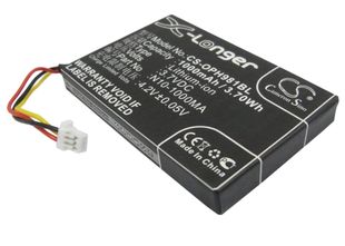 Opticon OPL-9714, OPL-9715, OPL-9725 akku 1000mAh