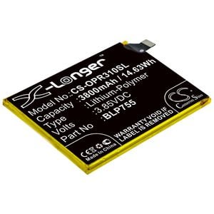 OPPO älypuhelinten PCLM50 / PDCT00 yhteensopiva akku 3800mAh